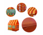 GOMINIMO Kids Play Tent Dessert House Toys Secure Stability Playhouse Brown