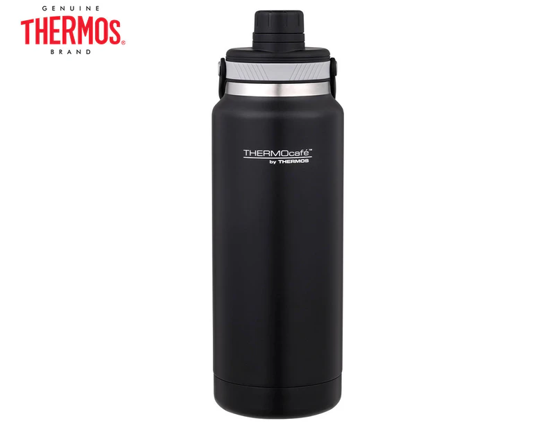 Thermos 1L THERMOcafe Stainless Steel Vacuum Insulated Drink Bottle - Black