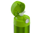 Thermos 355mL FUNtainer Stainless Steel Vacuum Insulated Drink Bottle - Lime Green