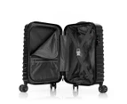 American Tourister Sky Bridge 3-Piece Hardcase Luggage/Suitcase Set - Black