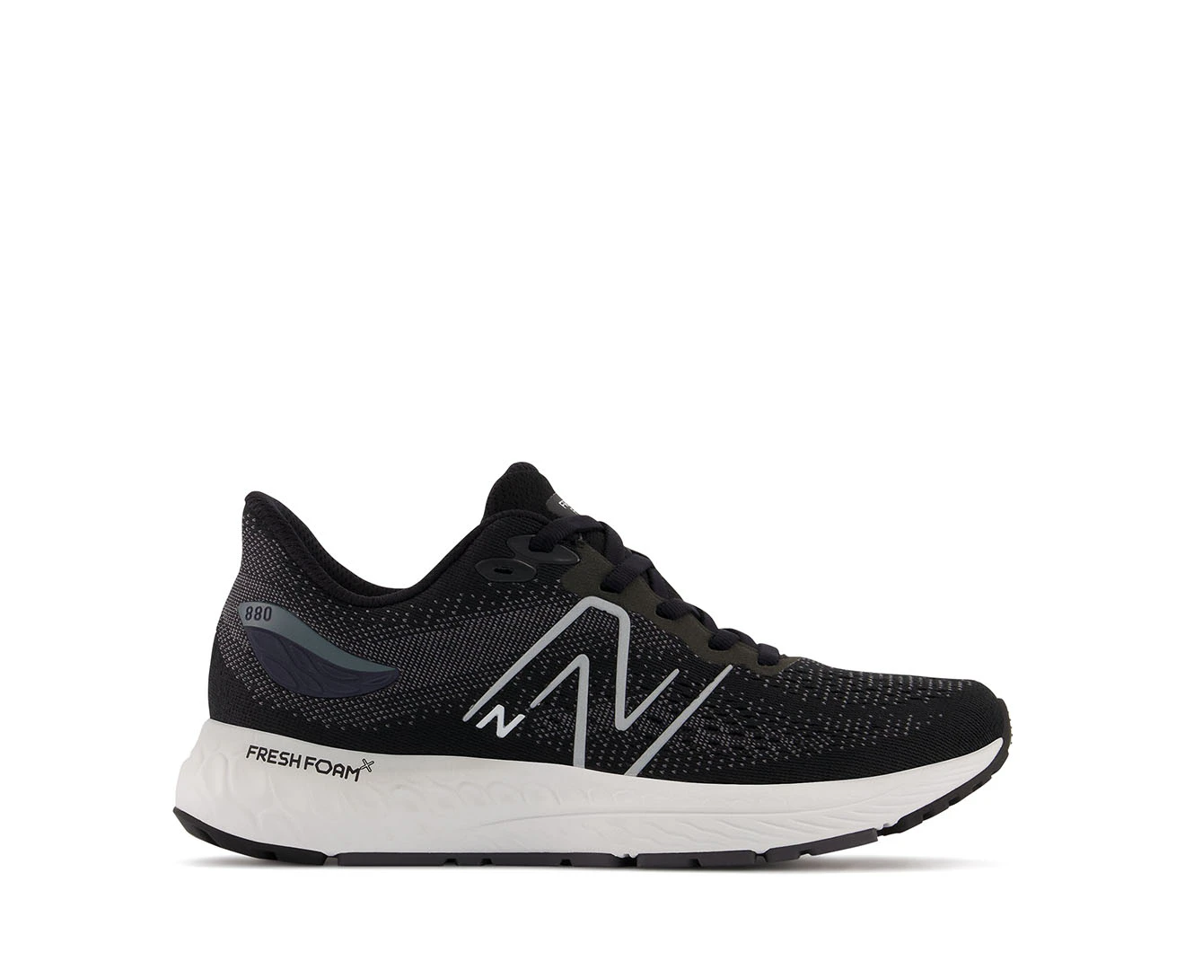 New Balance Youth Boys' Fresh Foam X 880v12 Running Shoes - Black/White