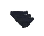 6 x Womens Bonds Everyday Bikini Underwear Undies Black - Black