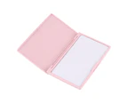 Needle Case Pink Plastic Shell Light Portable Compact Stitching Pin Storage Box For Sewing Needlework