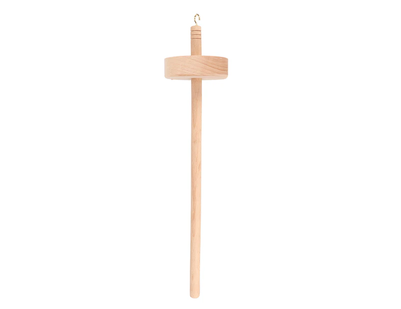 Yarn Making Spindle Fade Resistant Comfortable Hand Feel Diy Wooden Yarn Spinner Drop Spindle