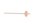 Yarn Making Spindle Fade Resistant Comfortable Hand Feel Diy Wooden Yarn Spinner Drop Spindle
