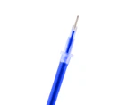 Gel Pen Refills 0.5mm Line Width Smoothing Writing Wear Resistant Gel Ink Pen Refills Replacement Office Supplies Blue 5 Ballpoint Refills