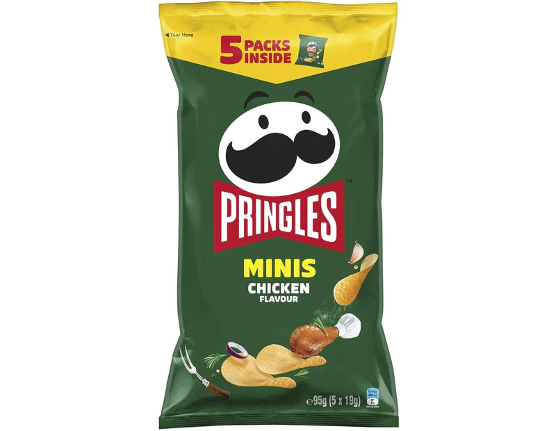 Pringles Minis Chicken Potato Chips Multipack 95g