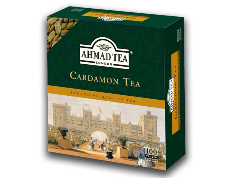 Ahmad Tea Cardamom Tea Bags 100 Pack