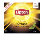 Lipton Black Leaf Tea Bags Intense Extra Strong 100 Pack