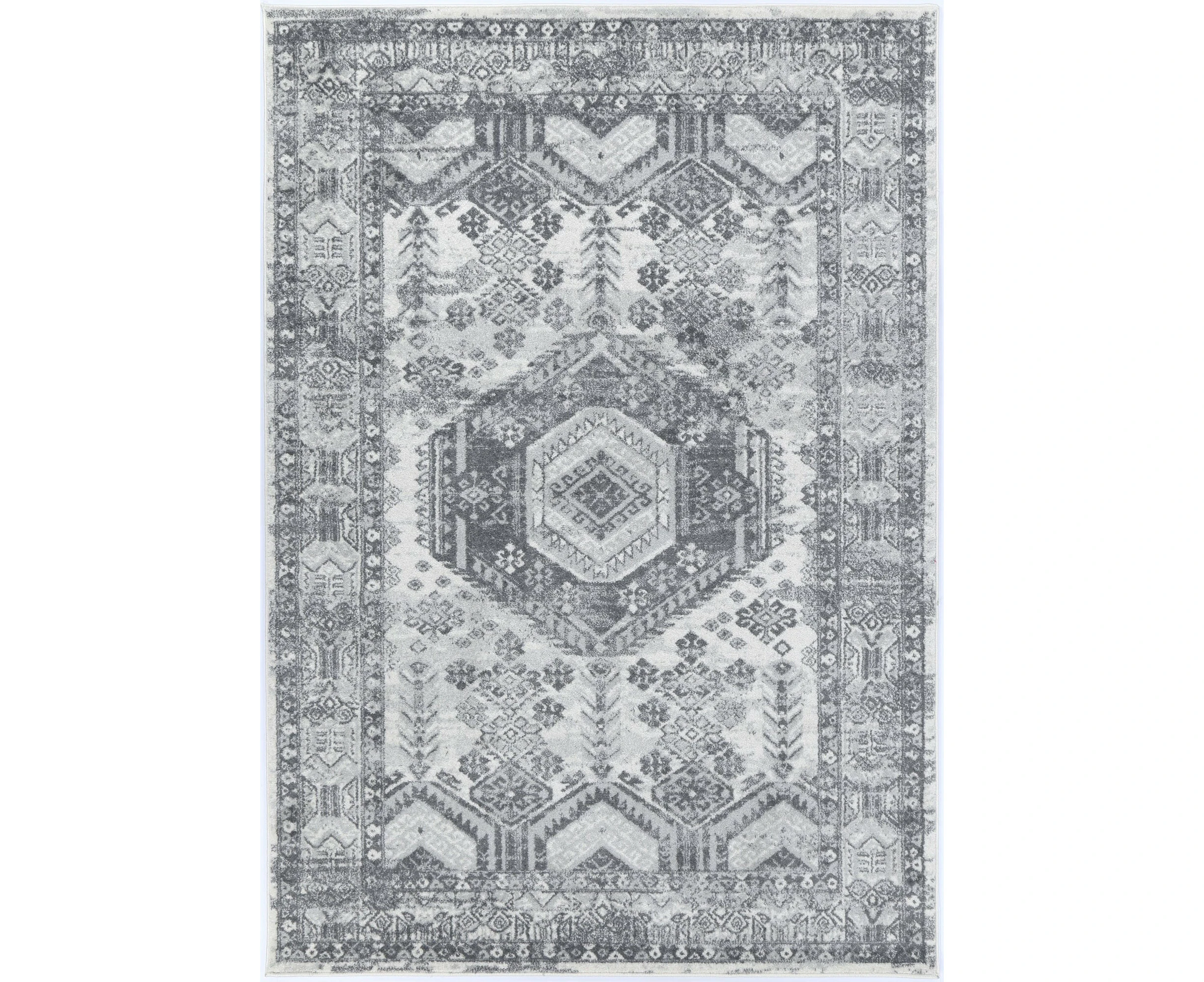 Providence Zaida Traditional Grey Rug