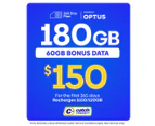 Catch Connect 365 Day Mobile Plan - 180GB
