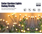6pk 6 LED Solar Lights Garden Outdoor (Sydney Stock) Firefly Starburst Swing Light Landscape Lighting Waterproof