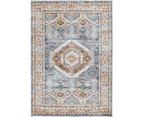 Providence Zaida Traditional Grey & Terracotta Rug