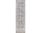 Providence Zaida Traditional Grey & Terracotta Rug