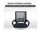 Home Office Chair Computer Swivel PU Leather Recliner - Gaming Red Chair 808