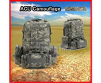 Hiking 4 In 1 Military Camping SWAT Molle 3 Day Assault Tactical Outdoor Backpack Bag - Desert Camouflage