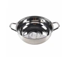 Kylin 304 Stainless Steels Shabu Single American Style Hot Pot, Cooking Pot 32cm