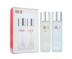 SK II Pitera Deluxe Set: Facial Treatment Clear Lotion 230ml + Facial Treatment Essence 230ml 09125 2x230ml/7.77oz