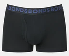 Bonds Men's Everyday Trunks 3-Pack - Black/Purple/Teal