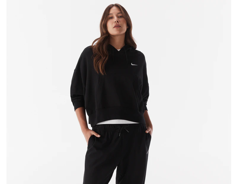 Nike Sportswear Women's Oversized Jersey Pullover Hoodie - Black