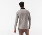Tommy Hilfiger Men's Tanner Long Sleeve Polo - Grey Heather