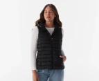 Tommy Hilfiger Women's Essentials Lightweight Puffer Vest - Dark Sable