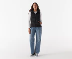 Tommy Hilfiger Women's Essentials Lightweight Puffer Vest - Dark Sable