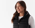 Tommy Hilfiger Women's Essentials Lightweight Puffer Vest - Dark Sable