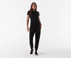 Tommy Hilfiger Women's Tommy Signature Trackpants / Tracksuit Pants - Dark Sable