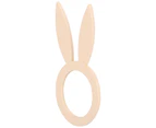 50Pcs Wooden Bunny Napkin Ring Handmade Rabbit Ear Holder Dinner Weddings Parties Decor