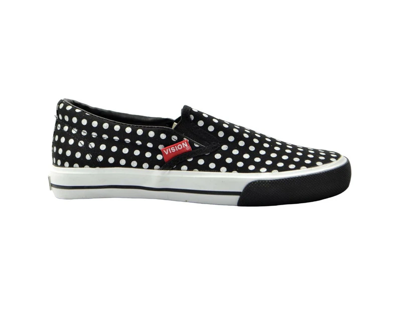 Vision Street Wear Unisex Adult Polka Dot Trainers (Black/White) - BS4170