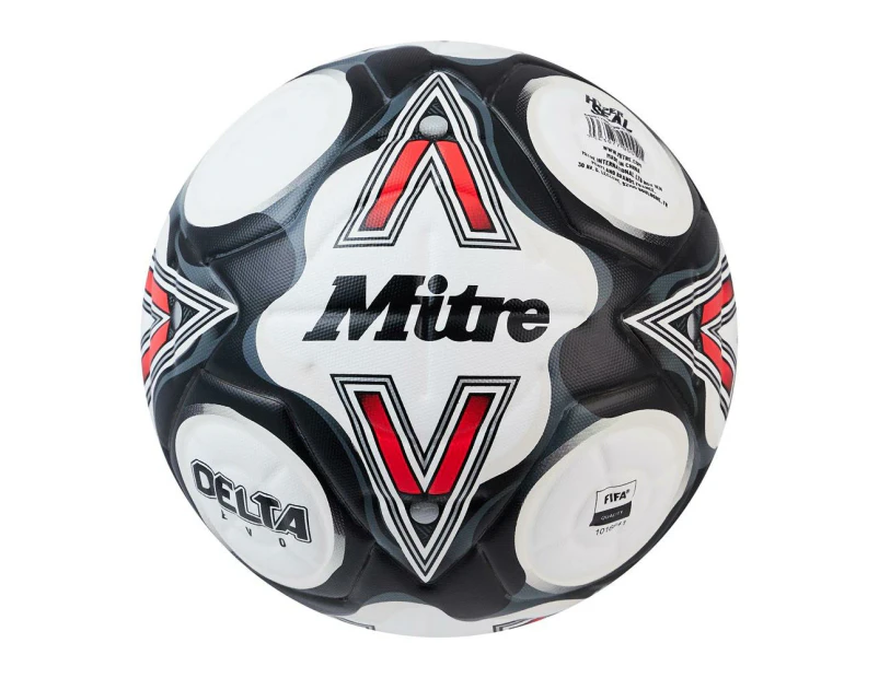 Mitre Delta Evo 2024 Contrast Football (White) - CS1903