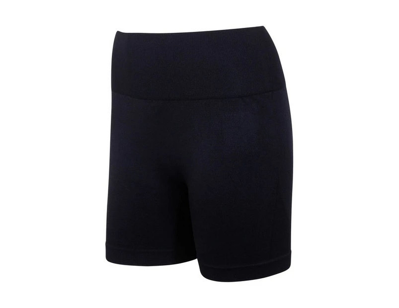 Silky Girls Plain Active Shorts (Black) - LW544