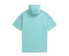 Animal Childrens/Kids Gill Towelling Organic Hooded Towel (Turquoise) - MW2742