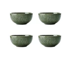 4 x Mikasa 10cm Jardin Dipping Bowl - Green