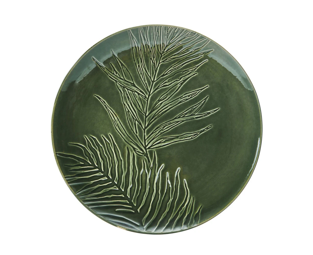 Mikasa 35.5cm Jardin Round Serving Platter - Green