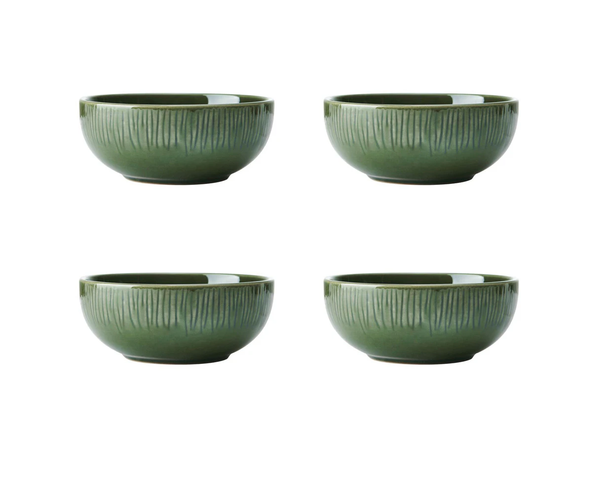 4 x Mikasa 15cm Jardin Cereal Bowl - Green