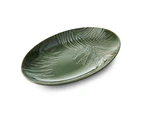 Mikasa 36cm Jardin Oval Serving Platter - Green