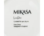 Mikasa 4-Piece Luxe Deco Geo Tea Cups & Saucers Set