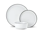 Mikasa 12-Piece Limestone Dinner Set - White