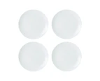 12pc Mikasa Chalk Kitchen Porcelain Dinner Tableware Dining Set, White