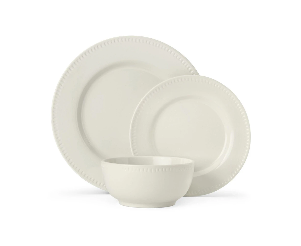 Mikasa 12-Piece Cranborne Dinner Set - Cream