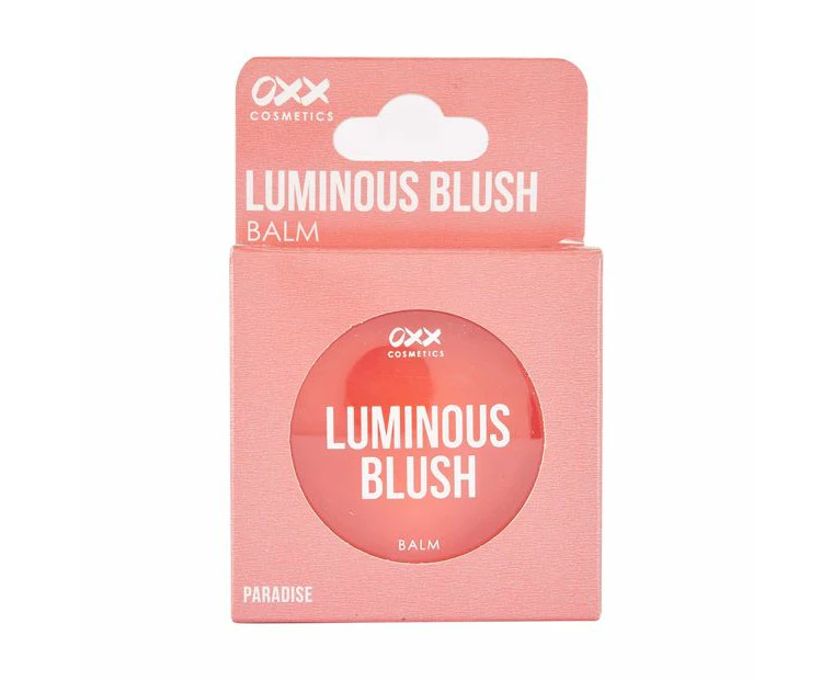 Luminous Blush Balm, Paradise - OXX Cosmetics