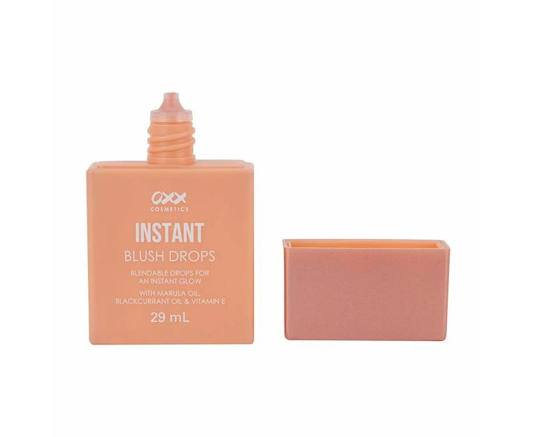 Instant Blush Drops, Peach - OXX Cosmetics