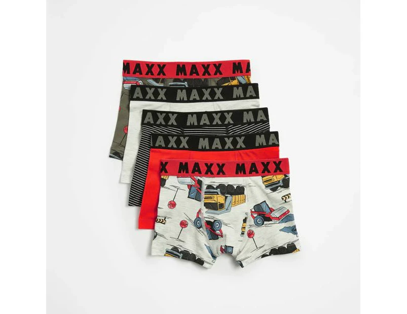 Maxx Boys Trunks 5 Pack - Multi