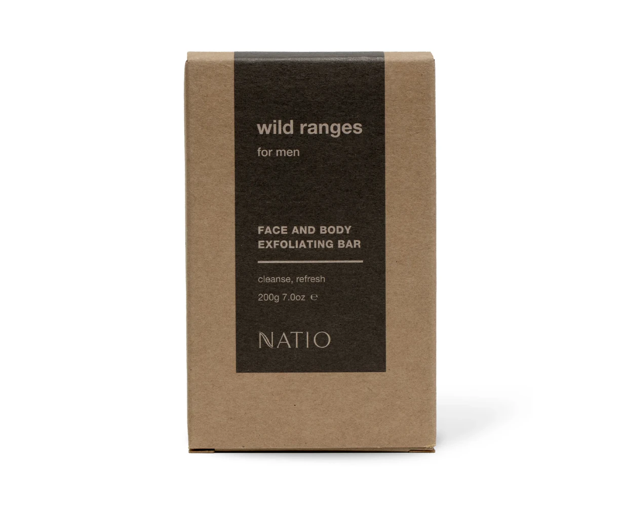 Wild Ranges for Men Face and Body Exfoliating Bar