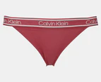 Calvin Klein Women's The Ultimate Comfort Bamboo Bikini Briefs 3-Pack - Grey/Peach/Raspberry Bliss