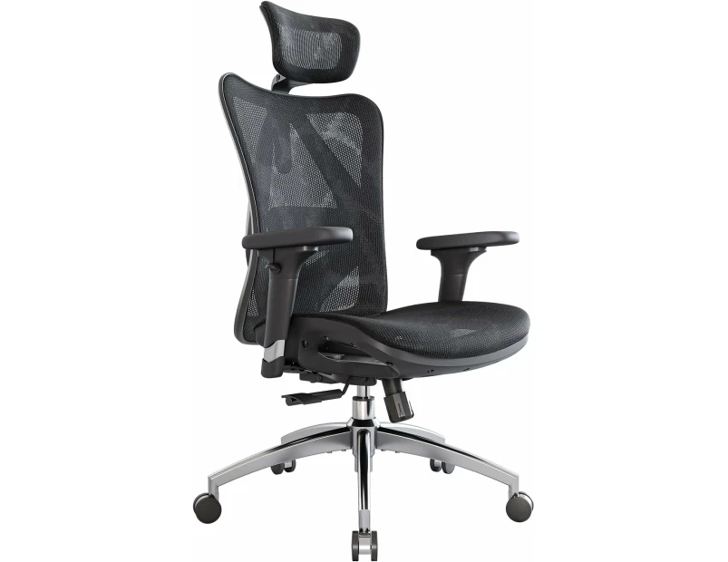 Ergonomic Office Computer Desk Chair High Back Breathable Mesh Black