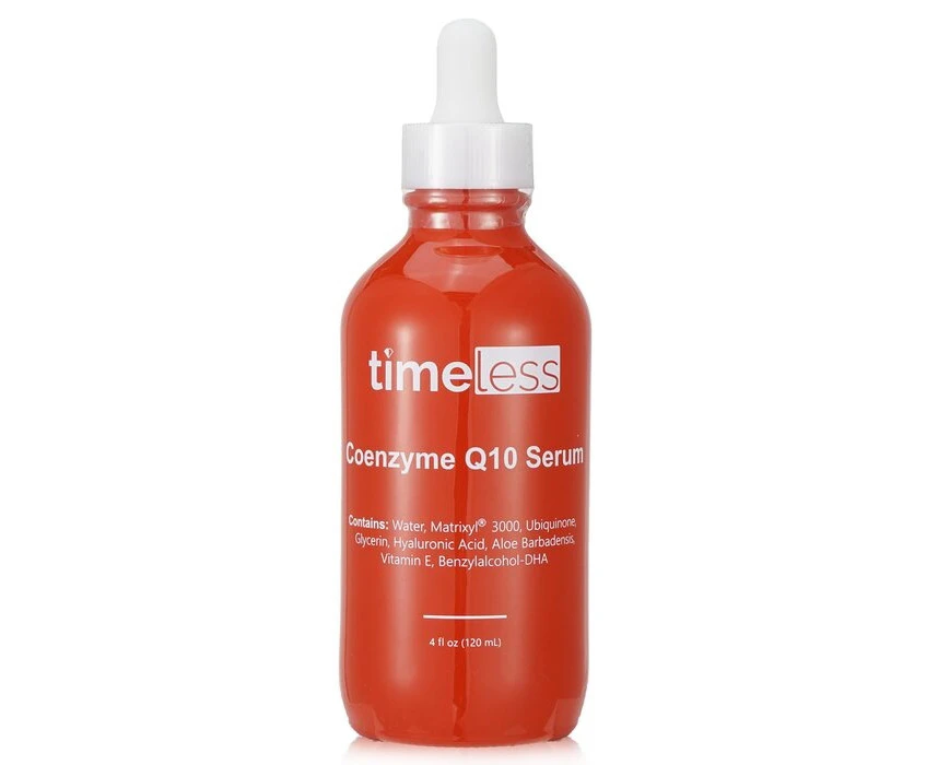 Timeless Skin Care Coenzyme Q10 Serum + Matrixyl 3000 + Hyaluronic Acid  120ml/4oz