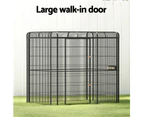 i.Pet Bird Cage Large Walk-in Aviary Budgie Perch Cage Parrot Pet Huge 203cm